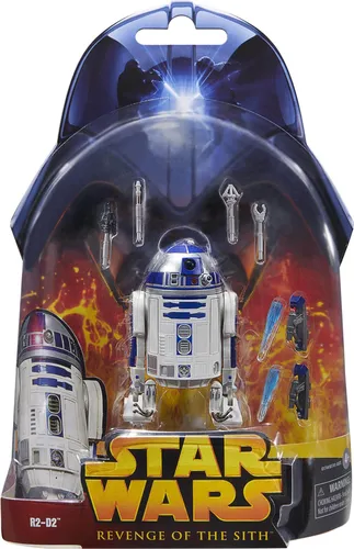 Star Wars The Black Series R2-D2 Action-Figur - Actionfigur zum 20-jährigen Jubiläum von Star Wars: Die Rache der Sith, 15 cm groß, mit beweglichen Gelenken und nostalgischer Verpackung für Sammler.