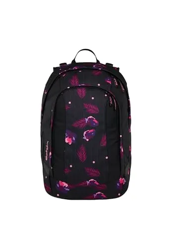 satch air Schulranzen Mystic Nights - Lila, 26L Stauraum - Schulranzen ab 5. Klasse mit 26L Volumen, leicht und robust, ideal für die weiterführende Schule. Flexibel einstellbare Träger und wasserabweisend für optimalen Tragekomfort.