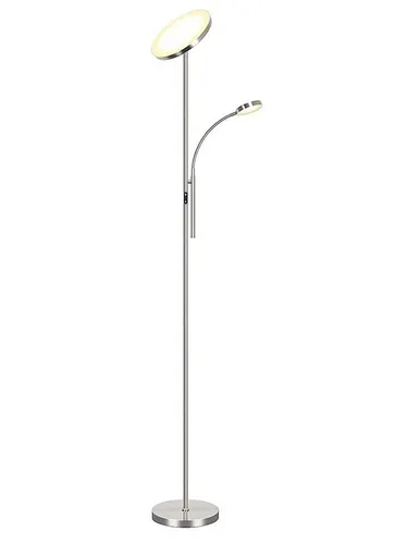 Tomons LED Stehlampe - Stufenlos Dimmbar & Verstellbare Leselampe - Standleuchte mit fest integriertem LED, stufenlos dimmbar und ideal für gemütliche Lesestunden. Flexibel verstellbar mit Fernbedienung für höchsten Komfort.