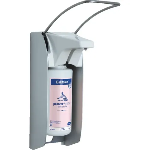 BODE Eurospender 1 Plus von Hartmann - Metallspender für 1L Flaschen - Sonstige - Robuster Metallspender für hygienische Flüssigseifen oder Desinfektionsmittel, ideal für öffentliche Einrichtungen und Unternehmen.