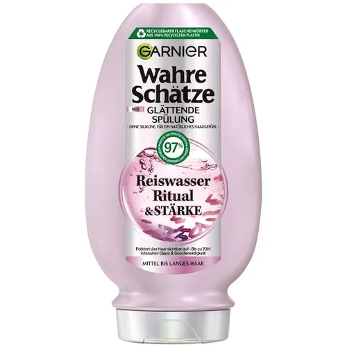 GARNIER Wahre-Schaetze ReiswasserRitual & Stärke Glättende Spülung 250 ml (11,96 € / 1 l)