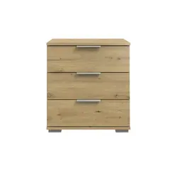 Nachtschrank Easy Plus A - Holzfarben 52 cm - Nachtkonsolen - Hochwertiger Nachtschrank mit Made in Germany Prüfsiegel, ideal für Ihr Schlafzimmer. Profitieren Sie von 0% Finanzierung und einem 10€ Willkommens-Gutschein!