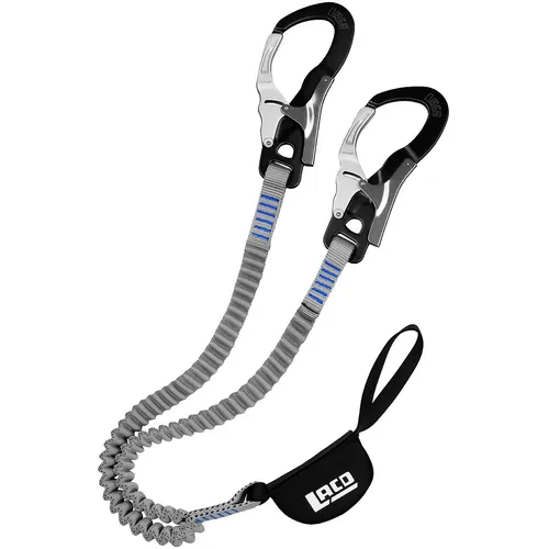 LACD Universal Ultimate 3.0 Ferrata Klettersteigset, Black, OneSize