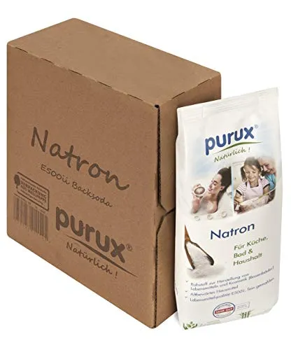 Natron Pulver 1kg - Vielseitiges Natriumhydrogencarbonat - Ideal für Küche, Bad & Haushalt. Unser Natron Pulver ist ein effektives Waschmittel, das sowohl Flecken entfernt als auch für die Reinigung verwendet werden kann.