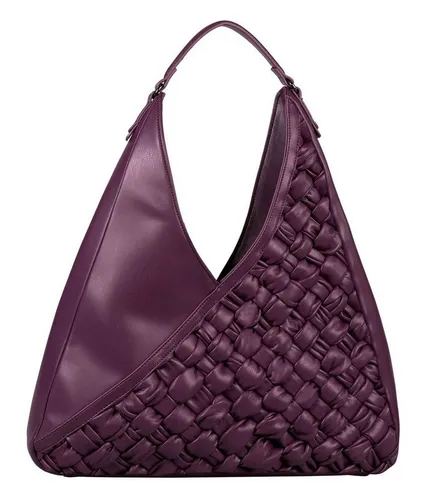 Gabor Schultertasche Gianna - Elegante Hobo Bag - Schultertasche in Dark Purple, vereint stilvolles Design mit praktischen Fächern für optimale Organisation. Ideal für den Alltag!