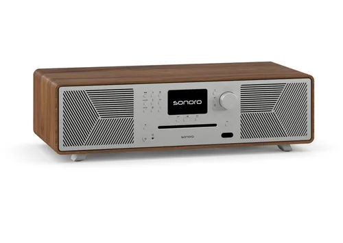 sonoro MEISTERSTÜCK (Gen.2) - Kompaktanlage mit CD Player und Bluetooth - Kompaktanlagen mit sensationellem Klang, kraftvollem Subwoofer und vielseitigen Streaming-Möglichkeiten wie Spotify Connect und AirPlay.