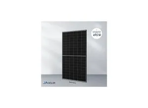 Ja Solar 465Wp Solarmodul JAM54D40-465 - Hochwertiges Solarpanel für Heim und Gewerbe, monokristallin mit über 10 A Nennstrom. Ideal für effiziente Energiegewinnung bei über 50 V Spannung.