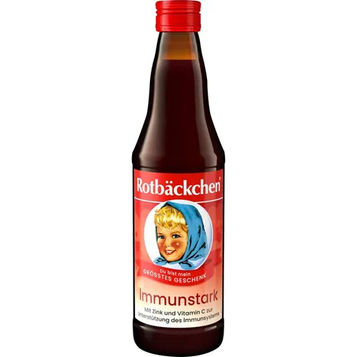 RABENHORST Rotbäckchen Immunstark Saft 330 ml - Erleben Sie den RABENHORST Rotbäckchen Immunstark Saft 330 ml – ein fruchtiger Genuss für jeden Tag, ideal zur Unterstützung Ihrer täglichen Ernährung.