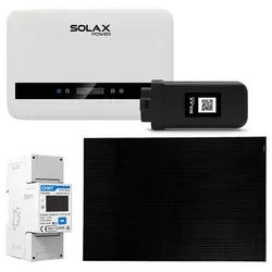 SolaX 3,3kWp Mini PV-Anlage mit X1 Boost - Solaranlage mit 3600W Solarpanelen und WiFi-Funktion für einfache Überwachung und effiziente Energienutzung.