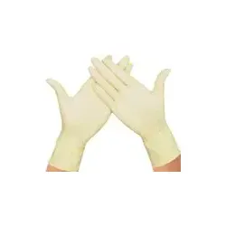 Latex Natur Einmalhandschuhe puderfrei | 100 Stück M