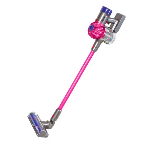 Casdon Dyson kabelloser Spielzeug Staubsauger, pink (68722) - Action-Spielzeuge, detailgetreues Design für realistisches Spielvergnügen und fördert die Vorstellungskraft der Kinder.