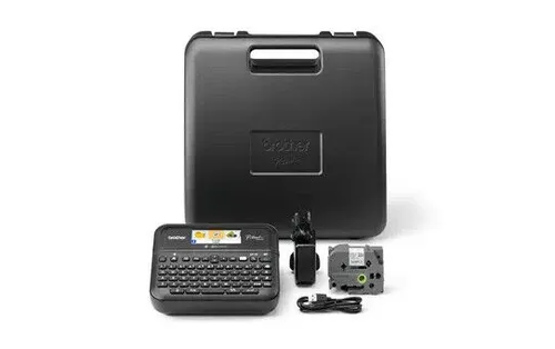 Beschriftungsgerät Brother P-touch D610BTVP + extra Band TZ-e344 original