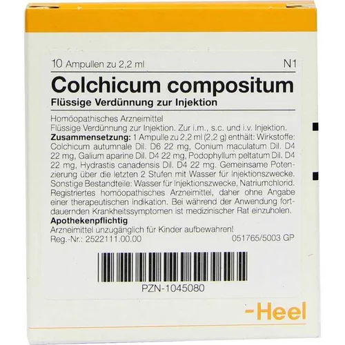 Colchicum Compositum Ampullen Inhalt: 10 St