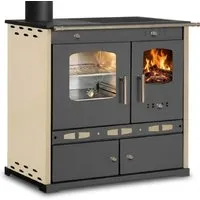 Küchenofen Holzherd ECO LUX INOX mit Edelstahlbackfach - Der ECO LUX INOX verbindet effizientes Heizen mit vielseitigem Kochen. Die Gusseisenplatte und das integrierte Backfach bieten zahlreiche Zubereitungsmöglichkeiten und höchste Flexibilität in der Küche.