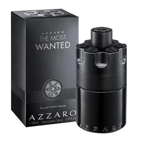 Azzaro The Most Wanted Intense Eau de Parfum 150 ml - Herrendüfte mit verführerischen Noten von Kardamom, süßlichem Toffee und rauchigen Hölzern – für den spontanen und leidenschaftlichen Mann.