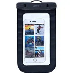 Ugreen Lp716 Wasserdichte Tasche für Telefon/Smartphone, Ipx8 - Schwarz