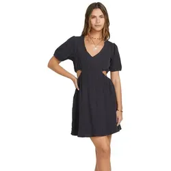 Billabong Minikleid Isn't She Sweet schwarz L - Kleid in Schwarz aus 99% Baumwolle, ideal für lässige Sommerlooks, pflegeleicht und maschinenwaschbar.