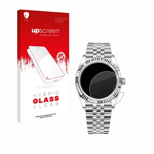 upscreen Panzerfolie Schutzglas für Rolex Datejust 36 9H klar Display