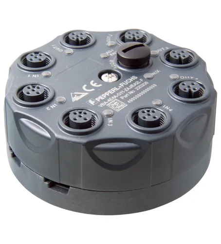 Pepperl+Fuchs VBA-4E4A-G11-ZAJ/EA2L Steckverbinder Modul M12 DC 1621289 - Sonstiges Automations Equipment, robustes Modul für zuverlässige Datenübertragung in industriellen Anwendungen.