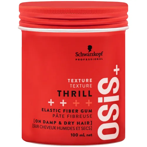Schwarzkopf OSIS Thrill Hair Gum 100ml Dauerhafte Fixierung der Frisur