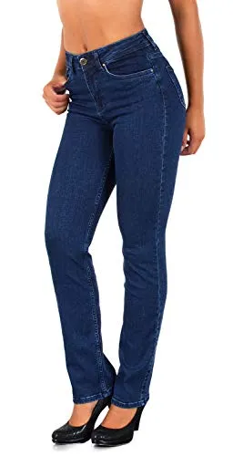 ESRA Damen Straight Fit Jeans – Hochwertige Jeanshose mit geradem Schnitt bis Größe 54 - Entdecken Sie die ESRA Damen Straight Fit Jeans mit hohem Bund und Stretch-Anteil für perfekten Sitz. Ideal für den Alltag, in vielen Farben und Größen erhältlich. Hochwertige Verarbeitung und angenehmer Tragekomfort!