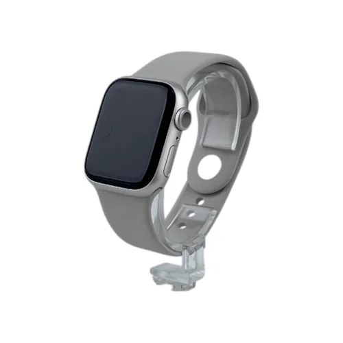 Apple Watch Series 7 41mm GPS - Aluminiumgehäuse in Gold, Zustand akzeptabel - Smartwatch mit umfassenden Gesundheitsfunktionen wie Herzfrequenzmessung, Schlafüberwachung und Sauerstoffaufnahme, ideal für Fitness-Enthusiasten.