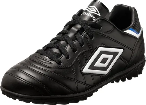 Umbro Speciali Eternal Club TF Schwarz/Weiß/Türkis 11.5 - Hochwertiger Kunstrasenschuh für Herren mit optimalem Spielgefühl. Die TF-Sohle sorgt für perfekten Halt auf synthetischen Oberflächen. Atmungsaktiv und strapazierfähig – ideal für alle Positionen auf dem Platz.