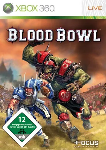 Blood Bowl - Strategisches Fantasy-Gridiron-Spiel - Strategiespiel mit Fantasy-Elementen, ideal für Brettspielfans und Freunde von American Football.