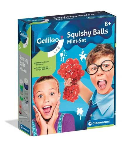 Clementoni® Kreativset Galileo Lab, Squishy Balls, Made in Europe bunt