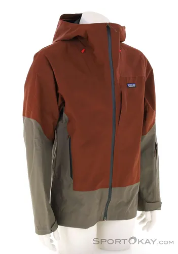 Patagonia Herren Storm Shift Jacke (Größe M, rot) - Hochwertige Gore-Tex Skijacke für optimalen Wetterschutz und hohen Tragekomfort bei aktiven Einsätzen. Ideal für Outdoor-Abenteuer.