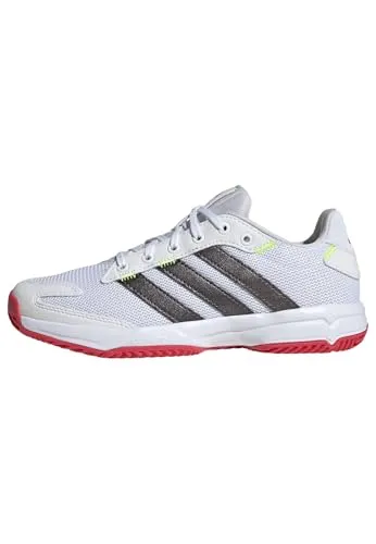 adidas Hallen-Indoorschuhe Stabil 2025 - Kinder Performance-Schuhe - Badmintonschuhe für Kinder mit atmungsaktivem Mesh-Obermaterial und Torsion System für optimale Stabilität und explosive Bewegungen.