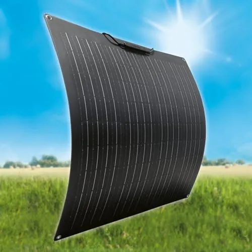 MAUK® 80W Flexibles Solarpanel für Balkonkraftwerk - Monokristallines Solarmodul mit hoher Effizienz und leichtem Design. Ideal für Wohnmobile, Boote und Balkonkraftwerke – einfach zu montieren und wetterfest für dauerhafte Nutzung.