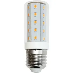 LED Leuchtmittel T30 Röhre 4W E27 Corn 3000K warmweiß - Effiziente 4W LED Röhre mit E27 Fassung, 400 Lumen und 360° Lichtverteilung. Ideal für Wand- und Deckenleuchten, langlebig mit 25.000 Stunden Lebensdauer.