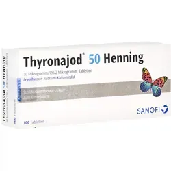 Thyronajod 50 Henning Tabletten 100 St