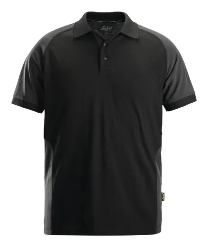 Snickers Workwear Poloshirt 2750, 2-Farben, XL, schwarz-stahlgrau - Hochwertiges T-Shirt & Polo-Shirt, strapazierfähig und ideal für den professionellen Einsatz, mit modernem Design in zwei Farben.