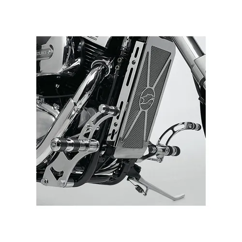 FALCON Round Style Fußrastenanlage für Suzuki VZ 800 Marauder - Hochwertige Fußrastenanlage für optimalen Fahrkomfort und individuelle Anpassung, ideal für Motorradliebhaber.