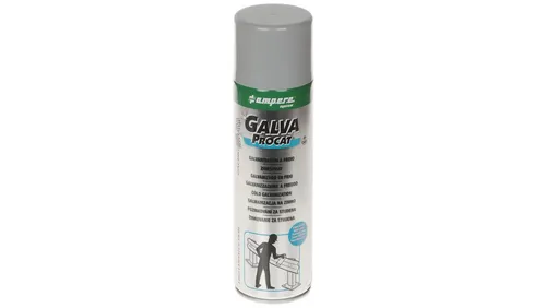 FARBA GALWANIZUJĄCA GALVA-PROCAT SPRAY 500inbsp/brml SUPER POŁYSK AMPERE