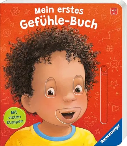 Mein erstes Gefühle-Buch - Entwicklung & Gesundheit bei Babys, fördert emotionale Intelligenz und hilft beim Verstehen von Gefühlen.