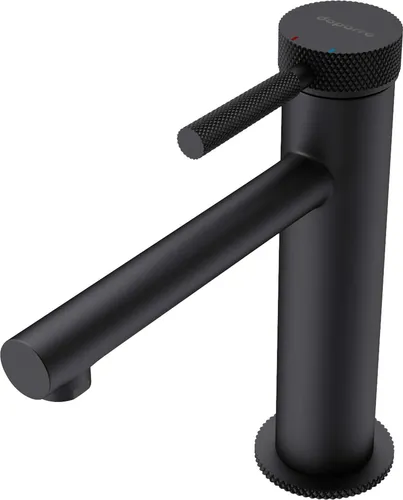 doporro Waschtischarmatur WAO-7601 - Elegante Einhebelmischer in Schwarz Matt - Waschtischarmatur für Waschbecken, maschinell hergestellt, besticht durch elegantes Design in Schwarz Matt und bietet eine komfortable Einhandbedienung.