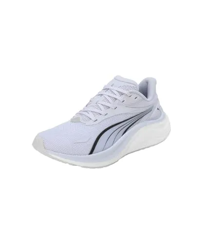 PUMA Damen Electrify Nitro 4 WN Straßen-Laufschuh - COOL Weather White Black, 41 EU - Laufschuhe für neutrale Pronation mit leichtem Funktions-Mesh-Obermaterial, ideal für komfortables Laufen bei kühlen Temperaturen.