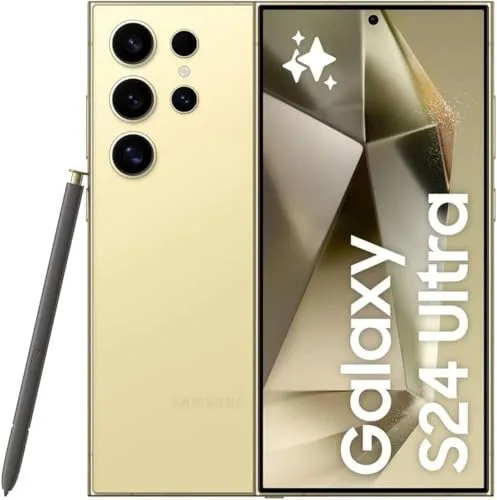 Samsung SM-S928 Galaxy S24 Ultra 5G - 12GB RAM, 256GB Dual SIM, beeindruckende 200 MP Kamera und integrierter S Pen für kreative Freiheit