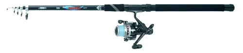 Jenzi Tele-Combo 3,00m 40-90g Angelset - Angelset für Hechtangeln, enthält Rute, Rolle und Schnur, ideal für Einsteiger und erfahrene Angler.