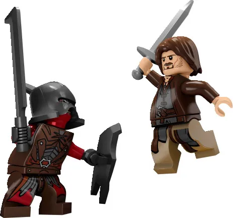 LEGO® Minifigur King Theoden - Herr der Ringe - LEGO (R) Minifigur, nicht zusammengebaut, ideal für Fans der Herr der Ringe Saga und perfekte Ergänzung für jedes LEGO Set.