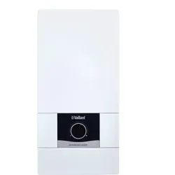 Vaillant electronicVED E 24/8 C comfort Elektro-Durchlauferhitzer - Sonstige Heizsysteme mit hohem Warmwasserkomfort und Energieeffizienz. Stufenlos einstellbare Temperaturen von 30 °C bis 55 °C bieten optimalen Bedienkomfort.
