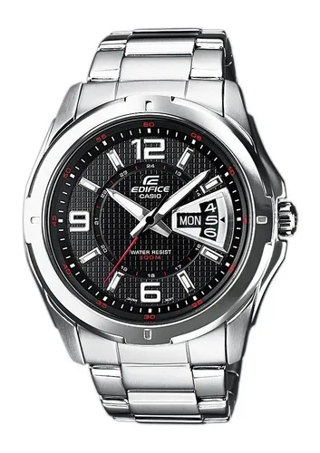 Casio Edifice Classic EF-129D-1AVEF Uhr - Herren Armbanduhr mit eleganter Datumsanzeige und 100m Wasserdichtigkeit, ideal für stilbewusste Männer.
