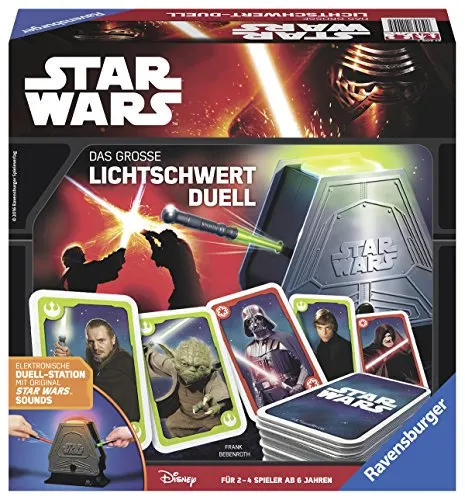 Ravensburger Spiele 21209 - Star Wars: das große Lichtschwert Duell, Aktions- und Geschicklichkeitsspiel
