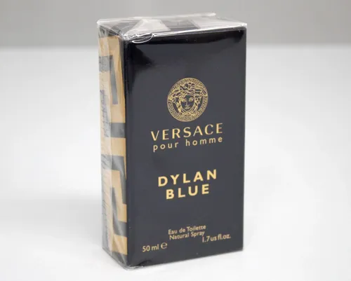 Versace Dylan Blue Pour Homme Eau de Toilette 50 ml - Herrendüfte mit orientalisch-holzigem Duft, der Charisma und Individualität ausstrahlt – ideal für den modernen Mann.