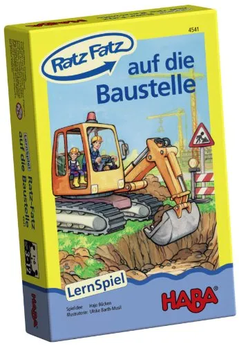 HABA 4541 - Ratz-Fatz auf die Baustelle, Aktionsspiel