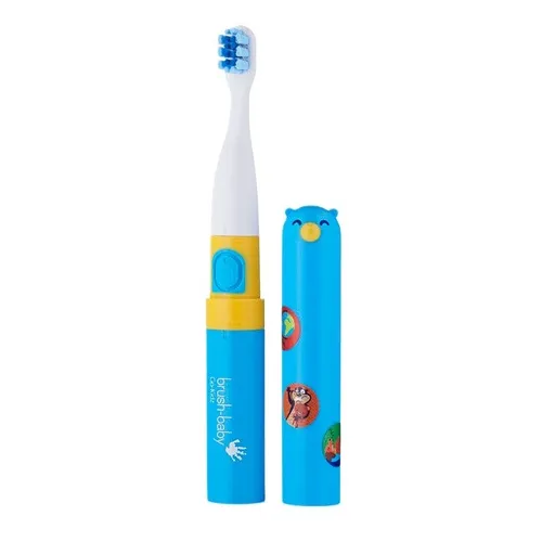 Sonic Zahnbürste für Kinder ab 3 Jahren - Reise-Edition Blau/Rosa von Brush-Baby