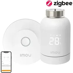 IMOU TRV1 Kit Thermostat - Smart Home - ZigBee-fähiger Thermostat für intelligente Heizungssteuerung, energieeffizient und ideal für moderne Haushalte.